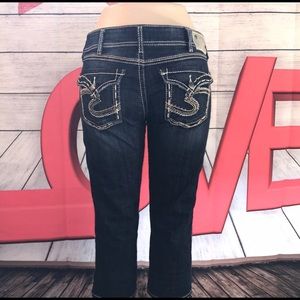 Silver Capri Size 30